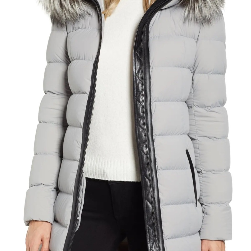 Mackage Fox Fur trim coat